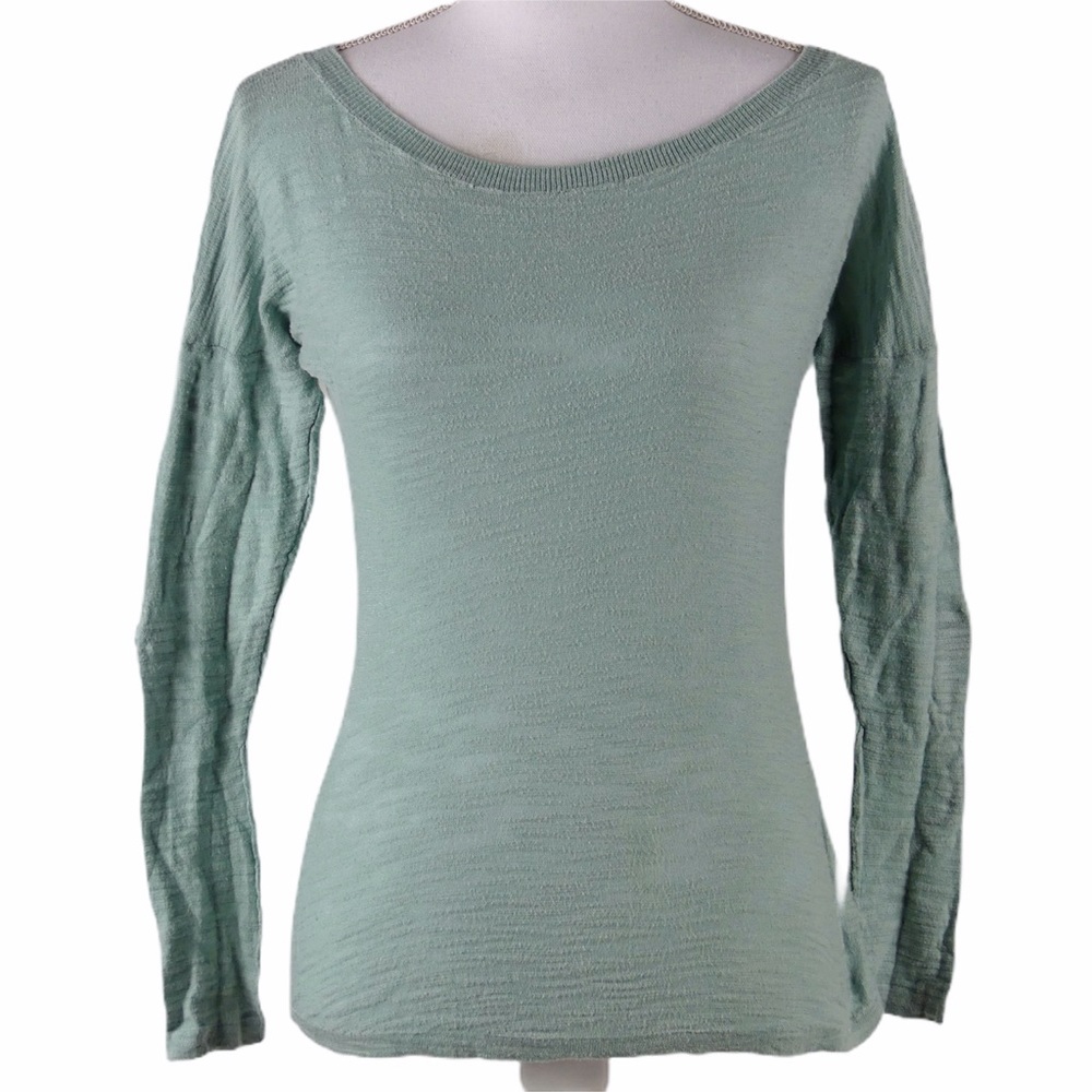 Express Mint Long Sleeve Top